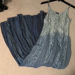Brand- kimchi blue long lace sun dress